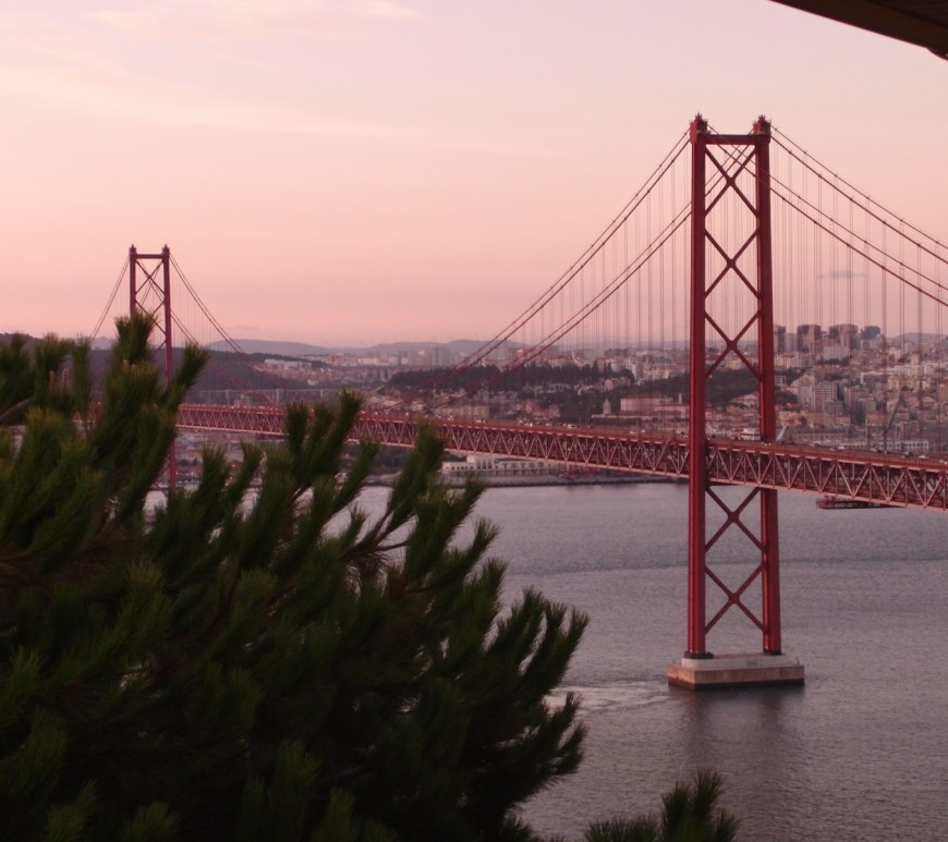 View from Almada Youth Hostel