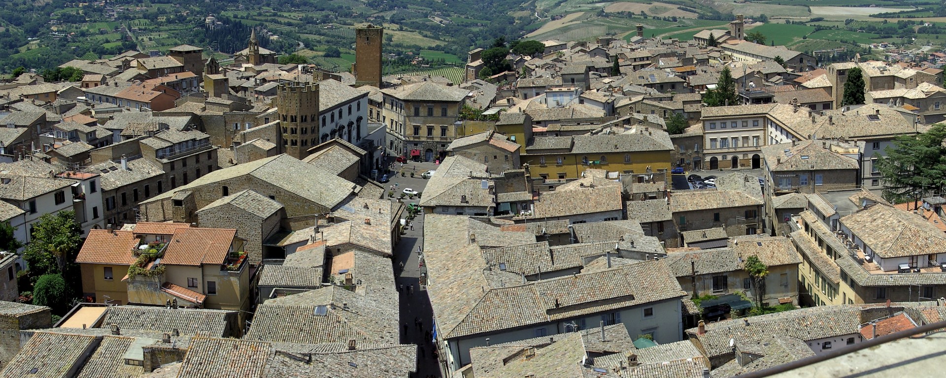 Panomaric View over Orvieto