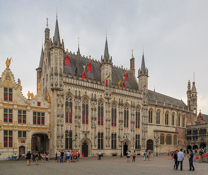Town Hall in Brugges, Belgium